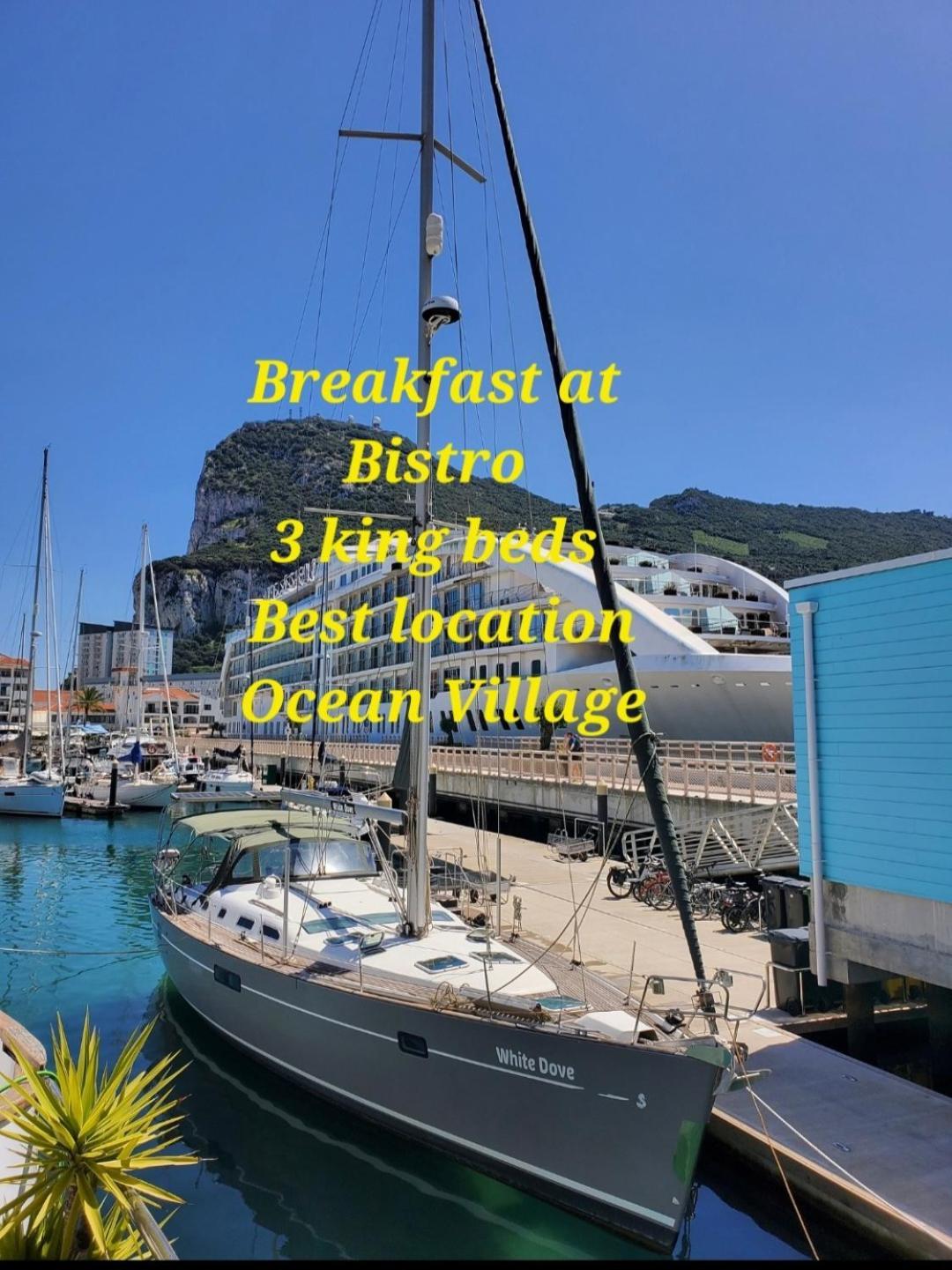 Luxury Yacht Stay "White Dove" Sleeps 6 ジブラルタル エクステリア 写真
